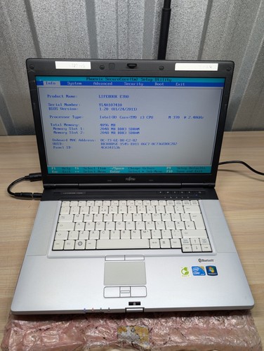 Fujitsu lifebook e780 - lifebook,