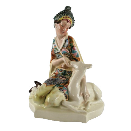 Marcel goldscheider figure - goldscheider, of