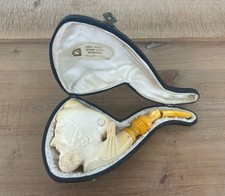 Meerschaum Pipe Golden Horn