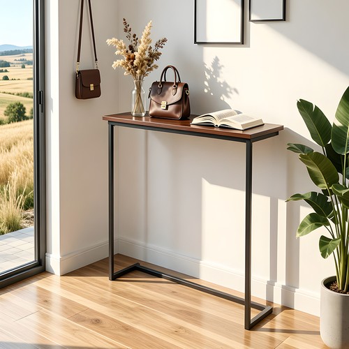 100cm long console table - 80/100cm,