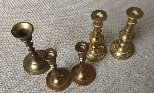 Set vintage brass - set,