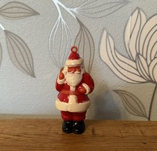 Victorian Tudor Rose Christmas Santa Claus Tree Decoration - Made In England