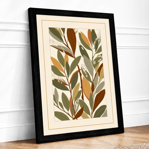Leaf study watercolour - in,