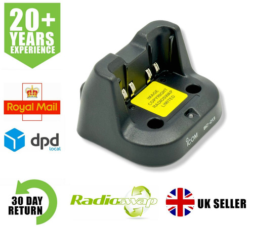 Icom 213 single charger - bc-213,