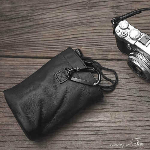 Genuine leather camera - genuine, case