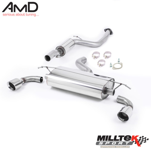 Focus 225 milltek stainless - st,