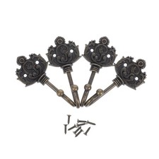  4 Pcs Heavy Duty Coat Hooks Wall Mounted Key Rack Backpack for Bathroom