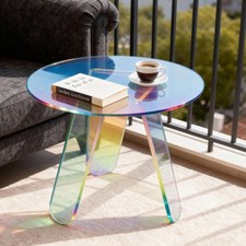 Modern Clear Side Table
