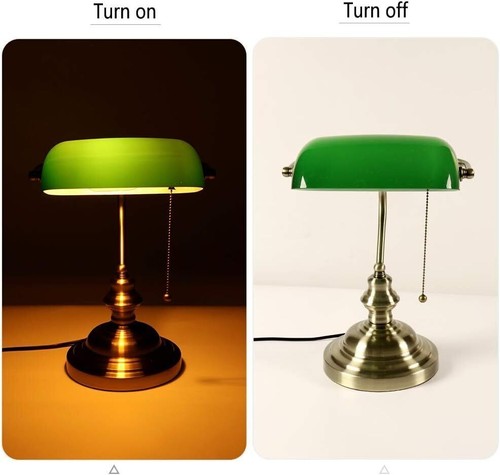 Banker desk lamp pull - desk,