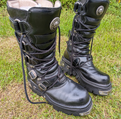 Vintage new rock reactor - reactor, boots
