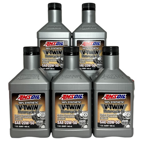 Amsoil 20w50 synthetic twin - amsoil, v-twin