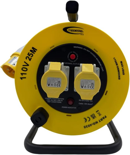 110v cable reel - reel, 25m