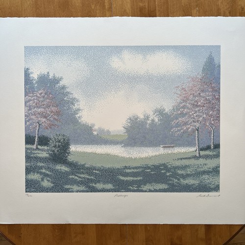 Fine art lithograph - art, lithograph: