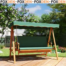3-Seater 2-in-1 Wooden Garden