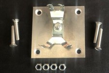 RALLY STOPWATCH CLIP PERIOD HISTORIC CAR DASHBOARD SINGLE TIMER MOUNTING PANEL