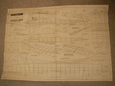 Keil Kraft Kit Plans & Instructions of Slicker Mite a vintage duration model