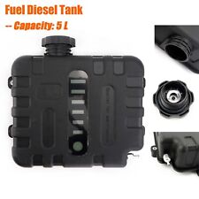 5L Air Diesel Heater Fuel Tank Oil With Cap Black Strong Hard For Car Truck UK
