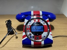 Sagemcom Sixty Union Jack Cordless Phone - unsure if working