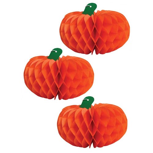 Pack honeycomb pumpkin - 3,