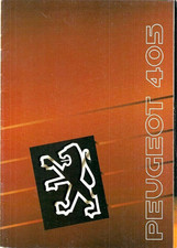 Peugeot 405 Saloon 1989-1990 UK Market Sales Brochure Mi16 GTX SRi GR GLx4 GL GE