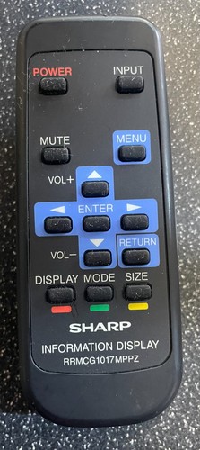 Sharp e601 remote control - sharp, pn-e601