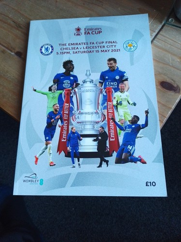 Cup final programme 2021 - cup,