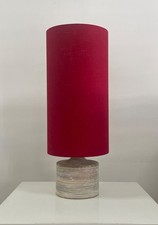 Extra Tall Lampshade Dark Red