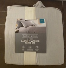 Berkley Jensen Garment-Washed 6-pc Sheet Set - FULL - Gray