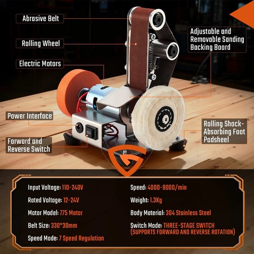 New mini electric belt sander - electric,