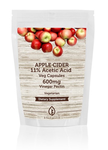 Apple cider vinegar - vinegar, 600mg