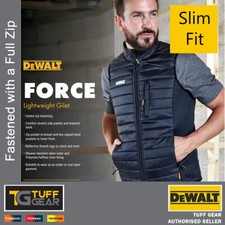 Dewalt Black Bodywarmer Gilet