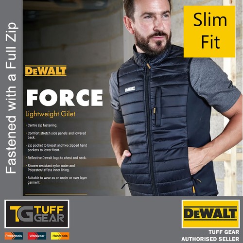 Dewalt black bodywarmer - dewalt,