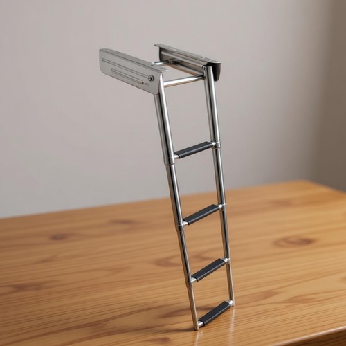 Telescoping boat ladder - telescoping,