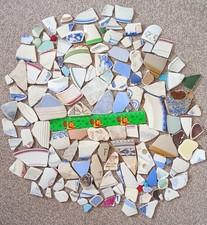 134 PIECES OF GENUINE NORTH EAST COAST SEA POTTERY OVER 1.3KG
