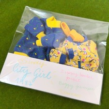 Sindy City Girl vintage clothes jacket, jumper & shoes - yellow  1987