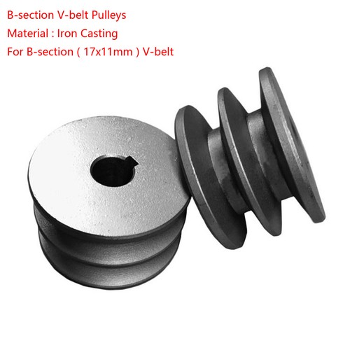 Iron casting double groove - iron, v-groove