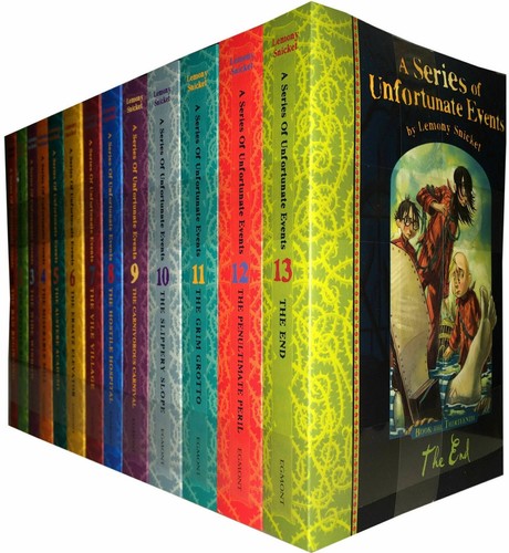 Lemony snicket books set a - lemony,
