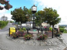 Photo 6x4 Town clock, Belleek Beleek Pictured beside Wark Hall; see close c2011