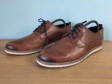 Pikolinos Berna Men's Uk 11 Eu 45 Brown Leather Lace Up Casual Derby Shoes