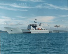 HMS Triton Trimaran. Trimaran Research Ship. Demonstrator For The Royal Navy