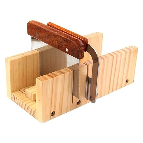 Wooden soap cutter box - cutter, with