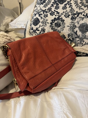 Quality leather red reiss bag - quality,