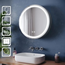 Round LED Bathroom Mirror