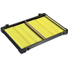 Guru Rive Black Anodised YELLOW Winder Tray / Pole Fishing Seatbox Accessory