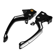 Noir Levier de frein d'embrayage Pour Harley Sportster XL XR 883 1200 2004-2013