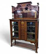 Antique Mahogany Display