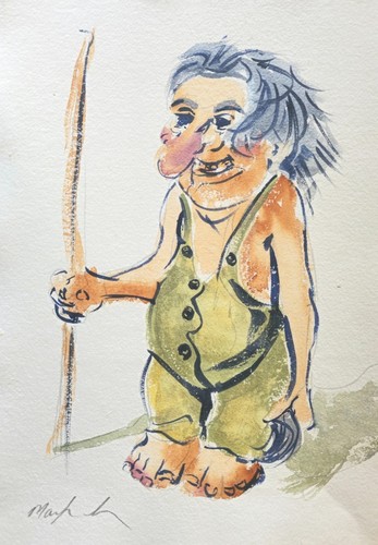 Original watercolour painting - ,