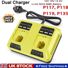 P117 Fast Dual Charger For