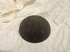 LARGE antique Longcase grandfather bracket comptoise clock bell 6"