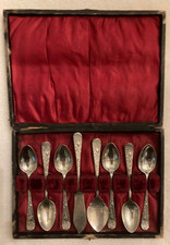 Vintage Set of 6 EPNS Tea